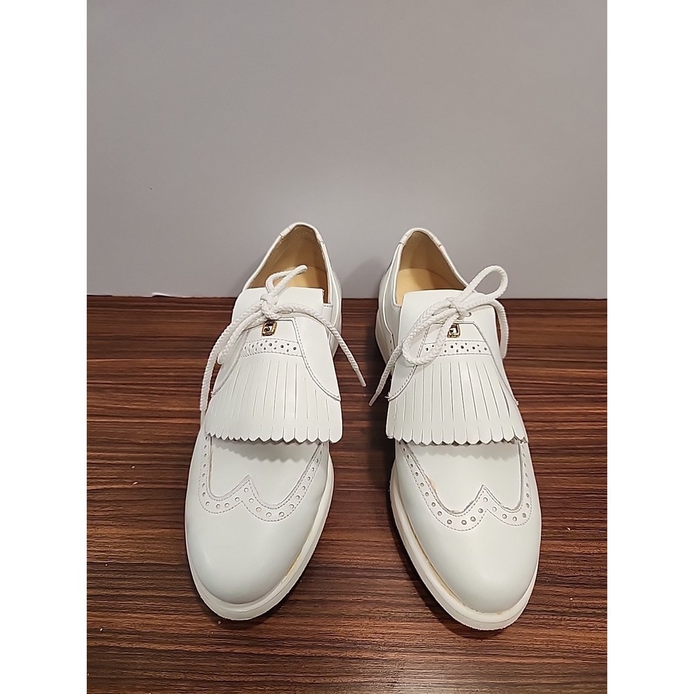 Foot-Joy Soft  Womens Size 5.5 Golf Shoes Cleats Fringe Flap